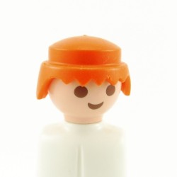 Playmobil 11145 Playmobil Man's Head with Orange Classic Hair
