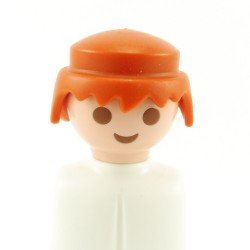 Playmobil 12323 Playmobil Man's Head with Dark Orange Classic Hair