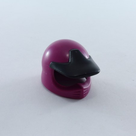 Playmobil 2500 Playmobil Casque de Moto Violet avec Visière