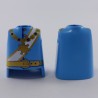 Playmobil 24432 Playmobil Lot de 2 Bustes Officiers Bleu Clair avec Médaille et Ceinture Dorée