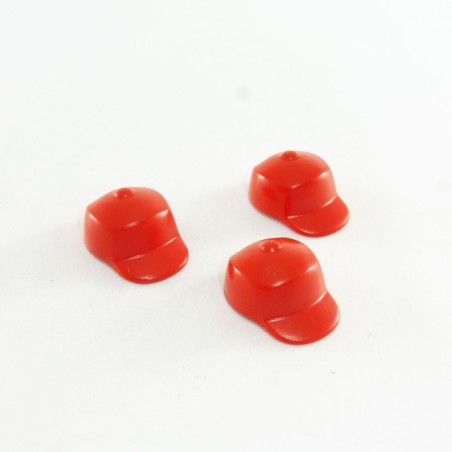 Playmobil 5432 Playmobil Set of 3 Red Children Caps