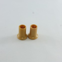 Playmobil 29099 Playmobil Lot de 2 Vases Marrons Vintage 3495