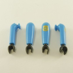 Playmobil 23043 Playmobil Set of 2 Pairs of Light Blue Arm with Dark Gray Hands