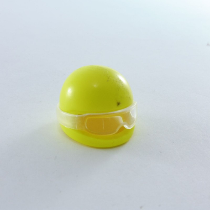 Playmobil 17103 Playmobil Casque de Moto Jaune Fluo avec Lunettes