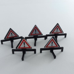 Playmobil 11341 Playmobil Batch of 5 Triangles of Indication