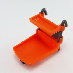 Playmobil 12893 Playmobil Luggage Rack Trolley Orange
