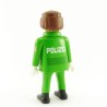 Playmobil Homme Policier Vert Mains Blanches