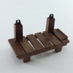 Playmobil 3037 Playmobil Dark Brown Prisoner Bed