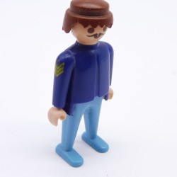 Playmobil 32220 Playmobil Northerner Soldier 3 Yellow Chevrons Mustache Brown Worn