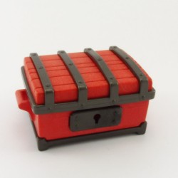 Playmobil 1024 Playmobil Red and Dark Grey Chest