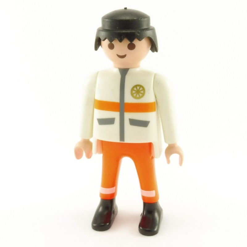Playmobil 21882 Playmobil Man Orange and White CHIEF