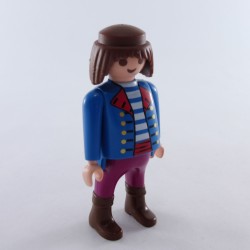 Playmobil 1566 Playmobil Pirate Man Violet and Blue Big Belly