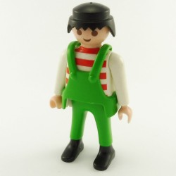 Playmobil 15314 Playmobil Man White Red & Green with Green Dungarees